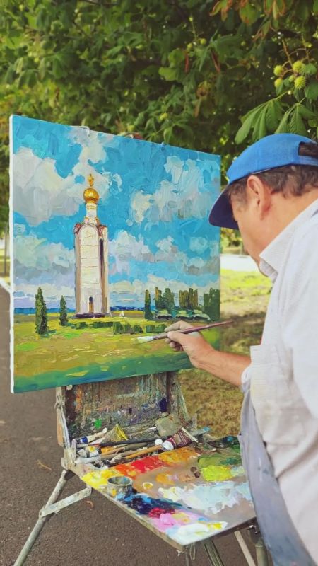 Художники ЛНР — на легендарной земле Прохоровского поля! Художники ЛНР — на легендарной земле Прохоровского поля!