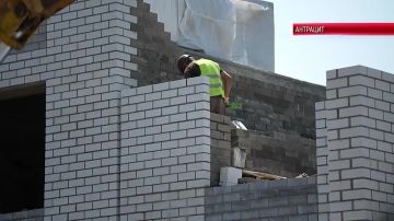 В Антраците строится первый за несколько десятилетий современный жилой комплекс
