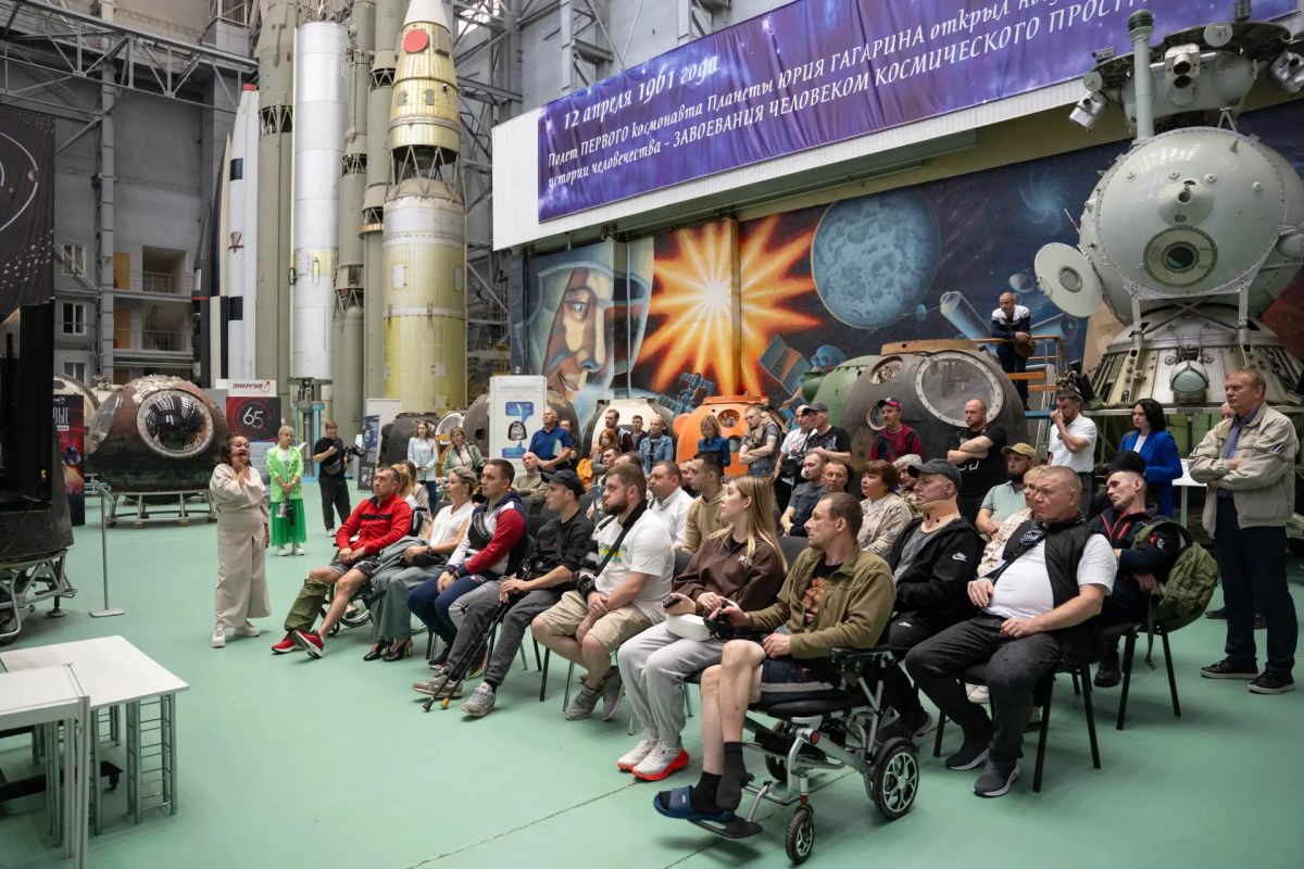 Дарья Лантратова: Организовали космическую экскурсию для наших бойцов Дарья Лантратова: Организовали космическую экскурсию для наших бойцов