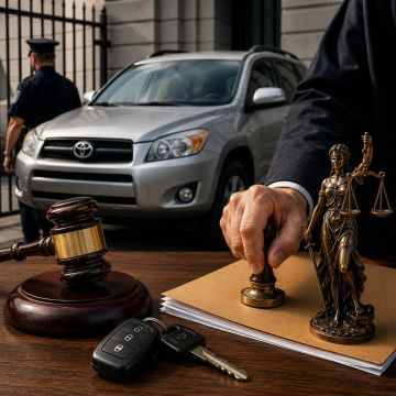 Суд конфисковал автомобиль у нетрезвого водителя