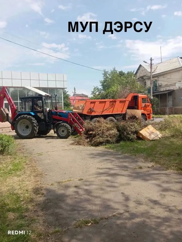За период с 6 по 10 июля работниками МУП "ДЭРСУ" были выполнены следующие работы: За период с 6 по 10 июля работниками МУП "ДЭРСУ" были выполнены следующие работы: