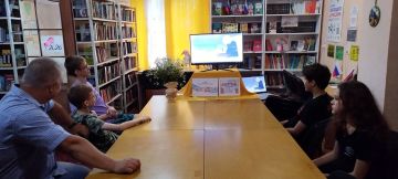 В Филиале № 5 Краснолучской центральной городской библиотеки им. Н.К. Крупской прошел час толерантности «Мы разные — в этом наше богатство!», посвященный Году единства народов России