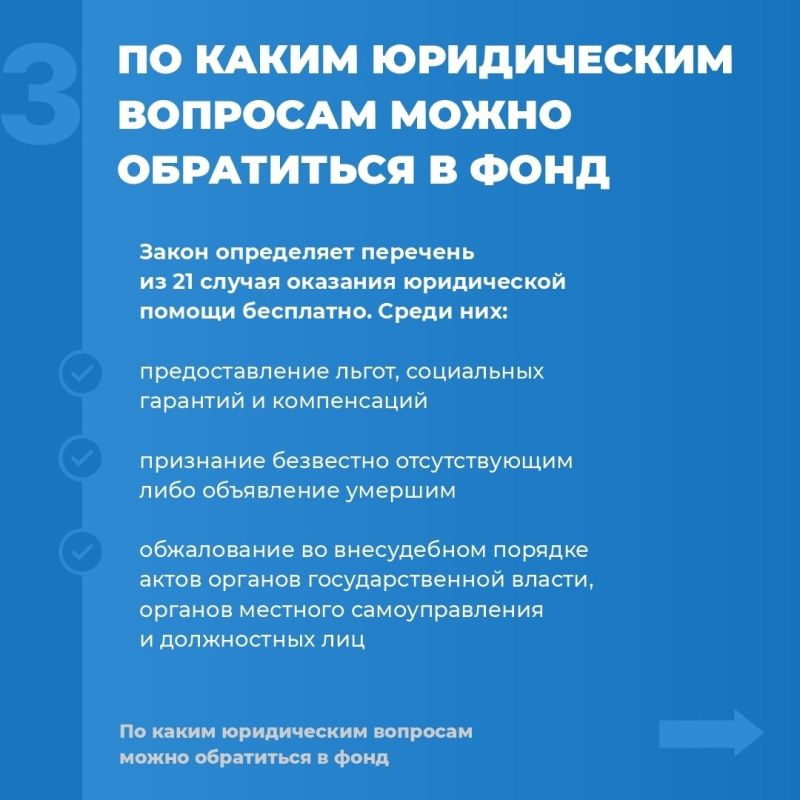 Инструкция: как ветерану СВО получить бесплатную юридическую поддержку от фонда «Защитники Отечества» Инструкция: как ветерану СВО получить бесплатную юридическую поддержку от фонда «Защитники Отечества»