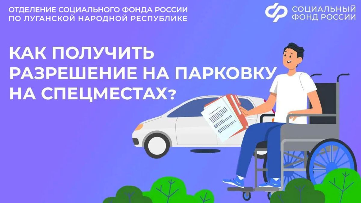 Как жителям ЛНР с инвалидностью оформить разрешение на парковку на спецместах