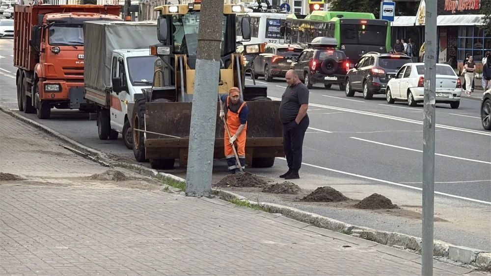 В Кирове устраняют последствия ливня