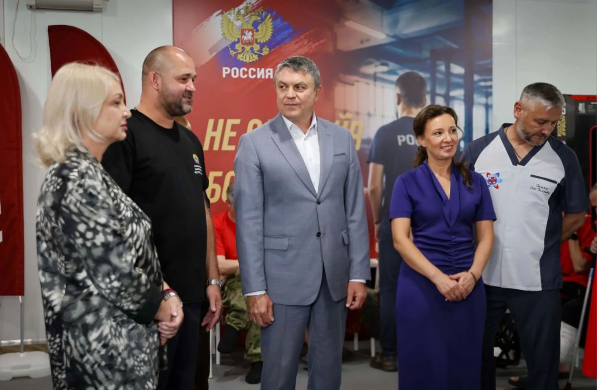 Леонид Пасечник: В Луганске появился зал адаптивного спорта «Новая высота»