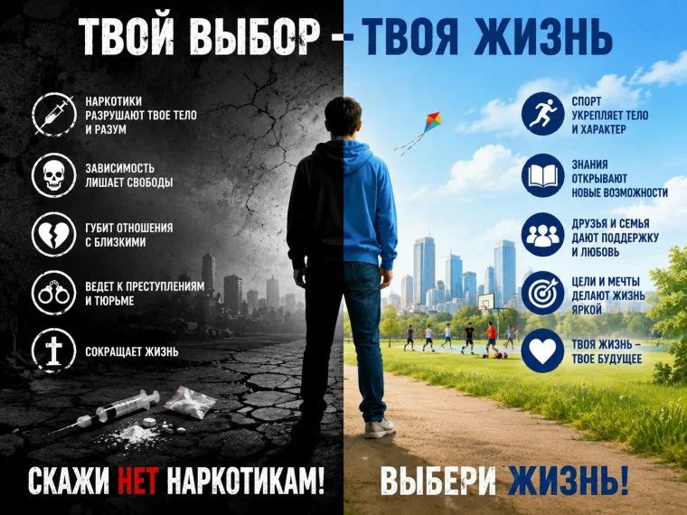 Наркотики крадут жизнь: правда, о которой не принято молчать!