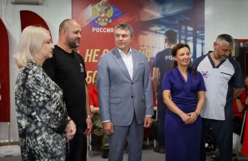 В Луганске открылся зал адаптивного спорта «Новая высота»