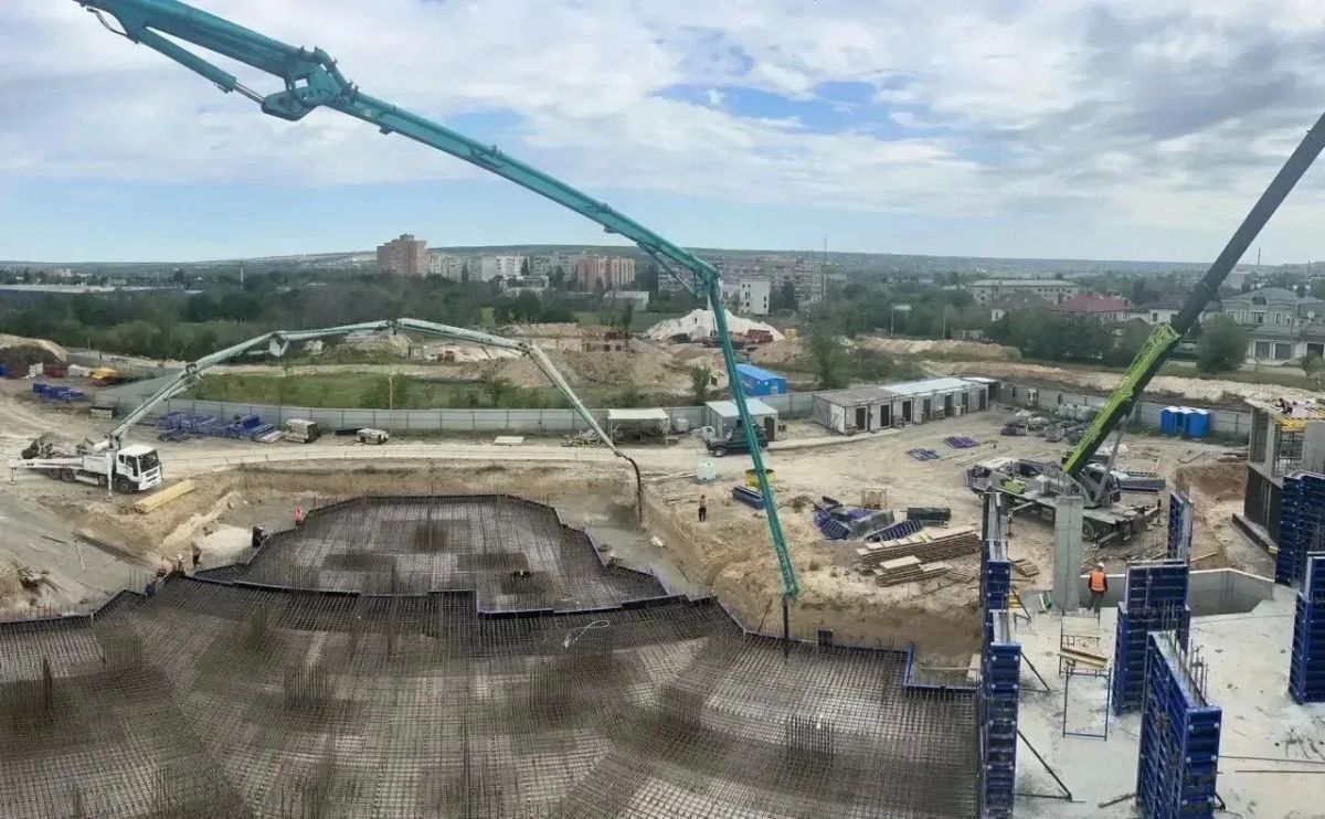 В Луганске продолжается строительство нового микрорайона