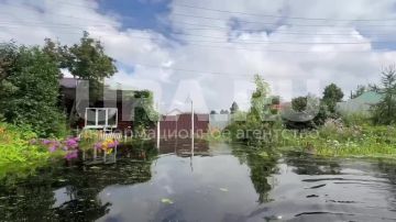 Грустное видео из самой затопленной свердловской территории