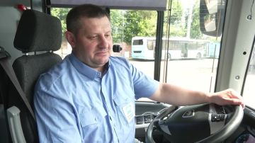 В Луганск прибыли два новых электробуса
