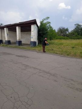 Работы по благоустройству территории городского округа продолжаются