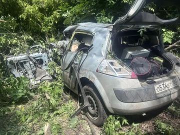 Появились фото с мест обстрелов гражданских авто на дорогах ЛНР