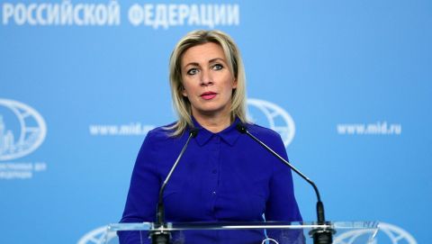 Мария Захарова: СМИ: «ЕС впервые ввел санкции против РФ "за удары по Киеву»