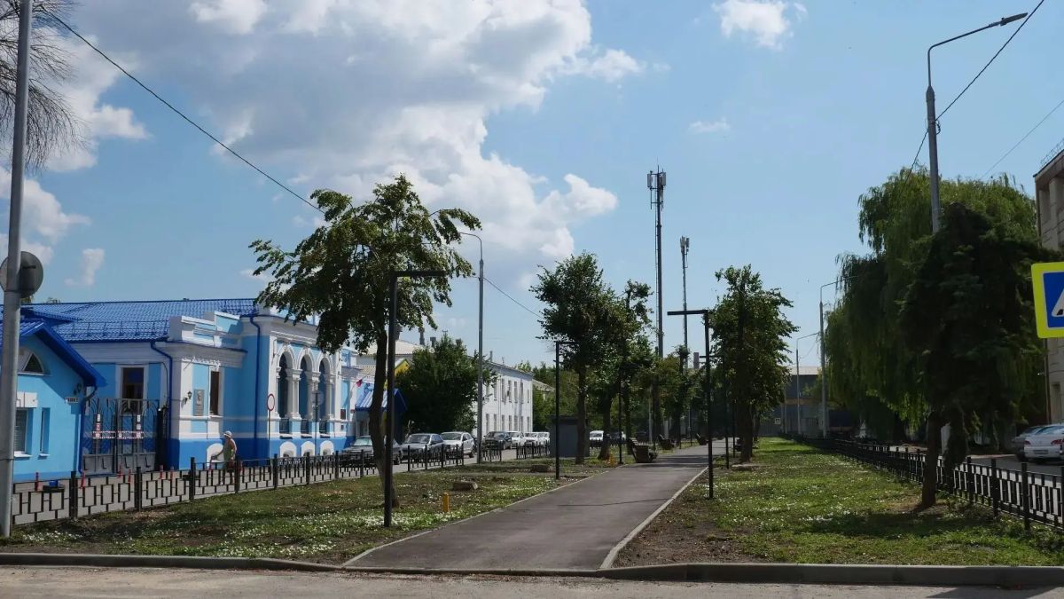 Что там на улице Даля?. На улице Даля закончили работы по обустройству дорожек