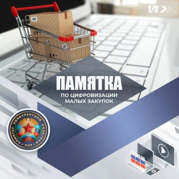 Памятка по цифровизации малых закупок