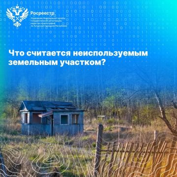 Росреестр разъясняет: что считается неиспользуемым земельным участком?