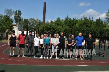 В Антраците прошла спартакиада в честь Года единства народов России