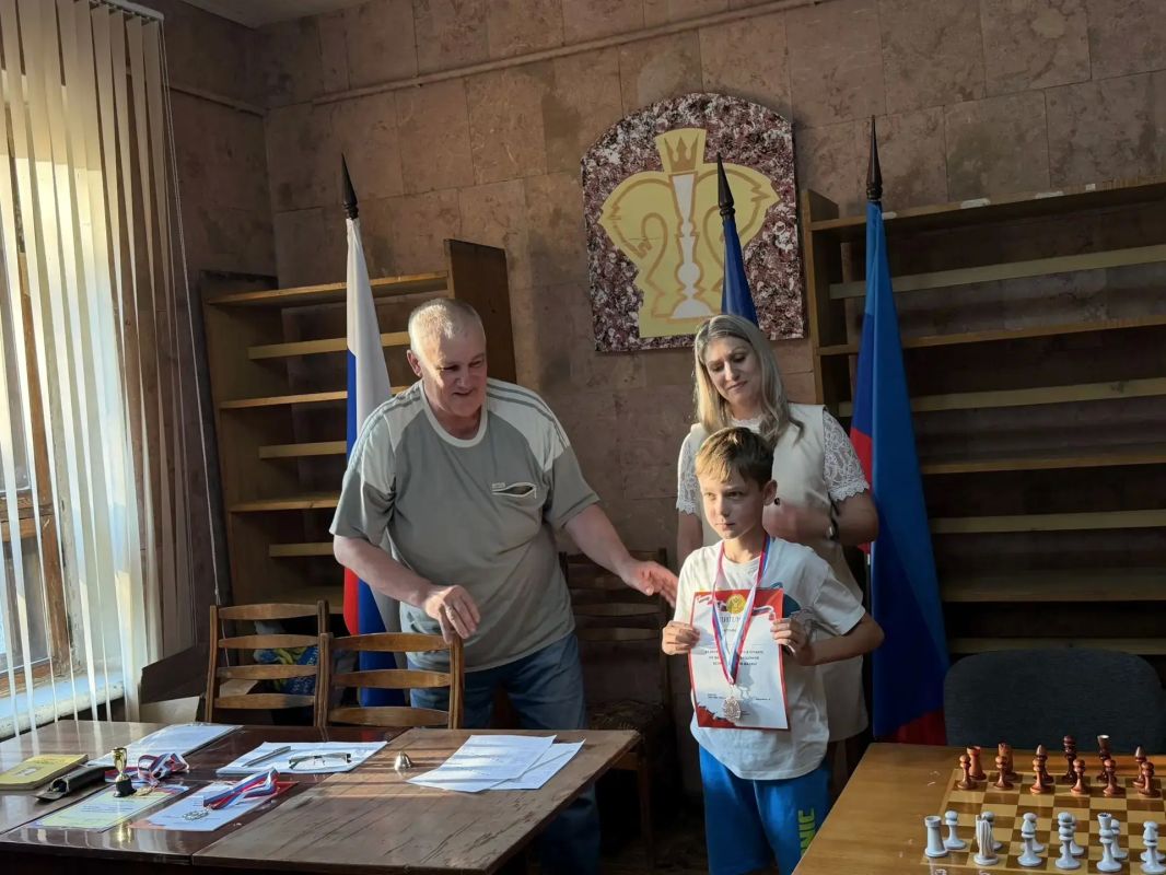 В Молодогвардейске состоялся шахматный турнир среди начинающих спортсменов