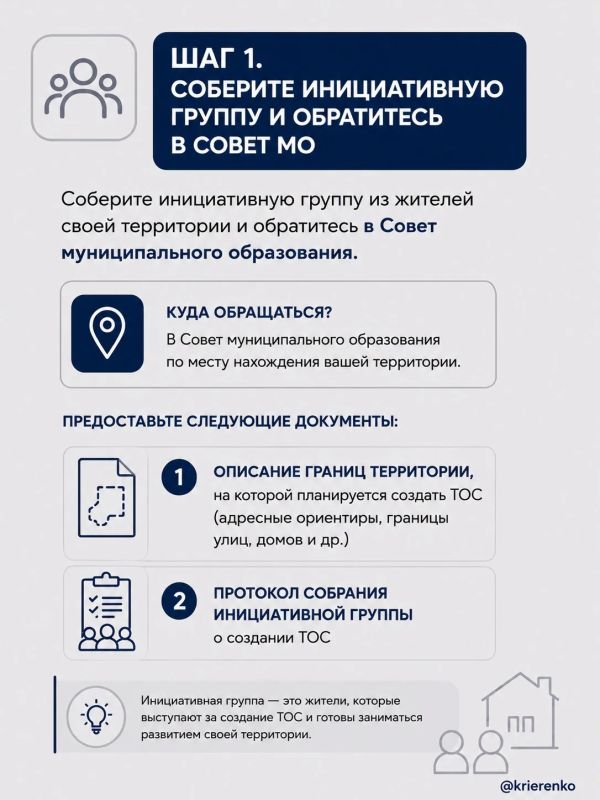 Как и обещал, подготовил небольшую памятку о том, что такое ТОС, как его создать и какие возможности он открывает для жителей Как и обещал, подготовил небольшую памятку о том, что такое ТОС, как его создать и какие возможности он открывает для жителей