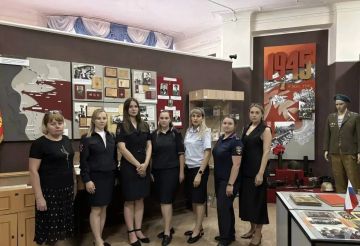 Полицейские Белокуракинского округа прикоснулись к истории родного края