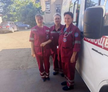 Слова благодарности получил коллектив Краснолучского филиала Луганского центра медицины катастроф