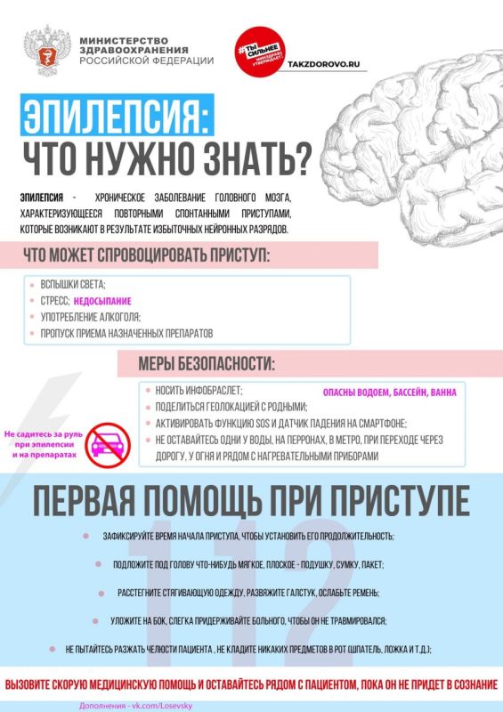 ПЕРВАЯ ПОМОЩЬ ПРИ ПРИСТУПЕ ЭПИЛЕПСИИ