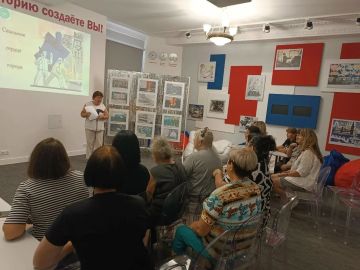 В Лутугинском районном доме культуры прошел час истории «Люди стальной закалки»