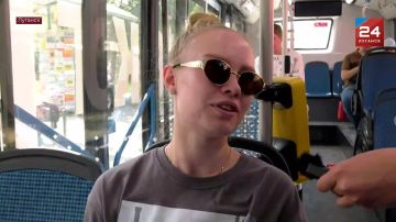 Три новых электробуса выехали на улицы Луганска
