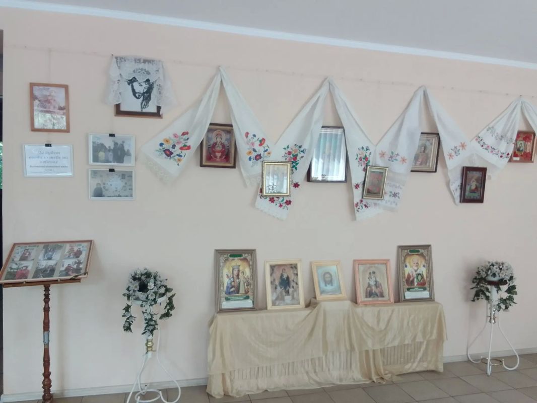 В Чернухинском музее открылась выставка вышитых икон «Да будет воздано тебе на небесах»