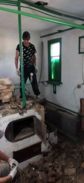 В МБУ ДО «Вахрушевская музыкальная школа» доставлен новый угольный котёл
