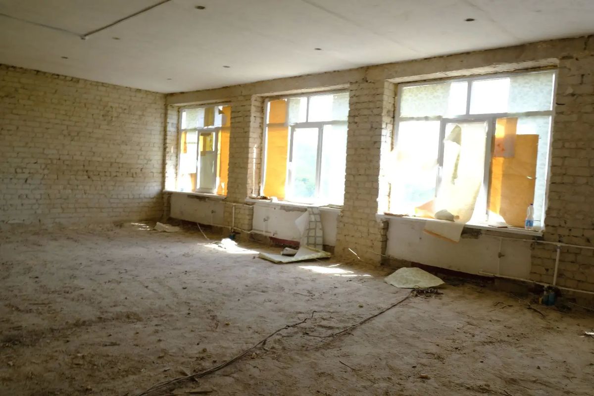 В селе Городище по Народной программе идёт капитальный ремонт школы и детского сада «Вишенка» В селе Городище по Народной программе идёт капитальный ремонт школы и детского сада «Вишенка»