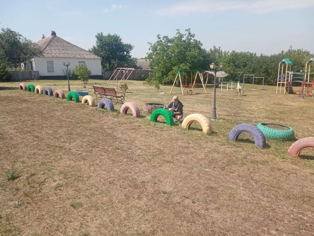 Благоустройство в поселке Червоноармейское Благоустройство в поселке Червоноармейское