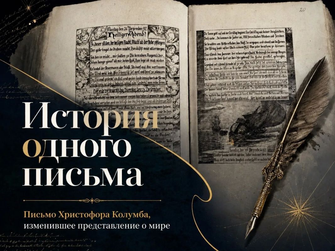 История одного письма. Письмо, благодаря которому Европа узнала о Новом Свете