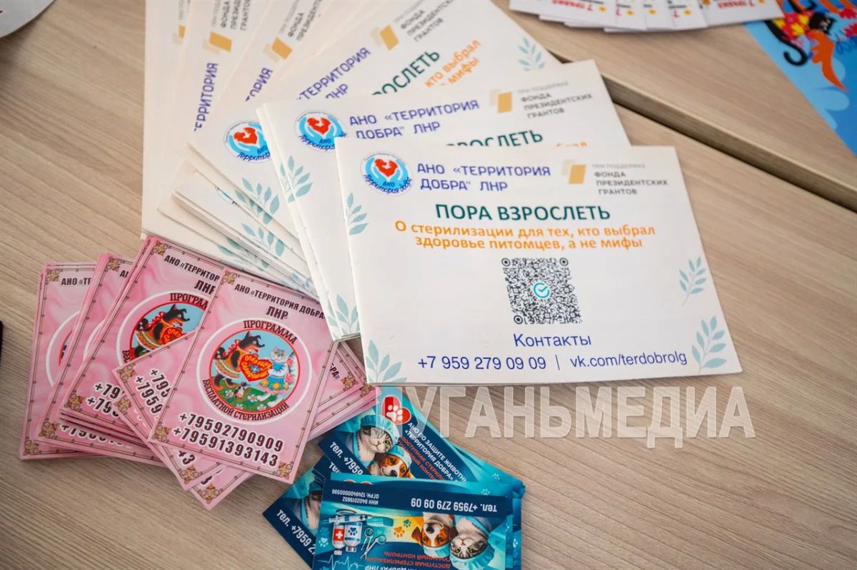 В Луганске состоялась встреча зооволонтеров В Луганске состоялась встреча зооволонтеров