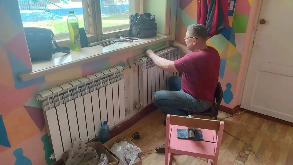 Андрей Рубанцов: Перед началом нового учебного года в детском саду «Лучистый» завершены все запланированные ремонтные работы Андрей Рубанцов: Перед началом нового учебного года в детском саду «Лучистый» завершены все запланированные ремонтные работы
