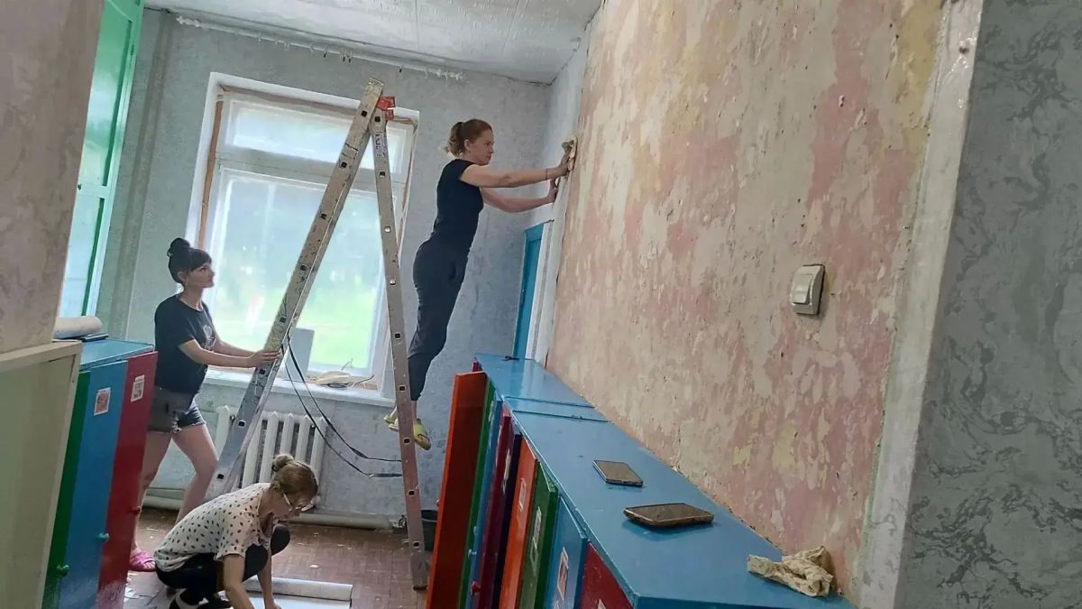 Андрей Рубанцов: Перед началом нового учебного года в детском саду «Лучистый» завершены все запланированные ремонтные работы Андрей Рубанцов: Перед началом нового учебного года в детском саду «Лучистый» завершены все запланированные ремонтные работы