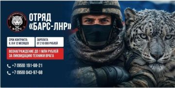 Идет набор в добровольческий отряд "Барс - ЛНР"