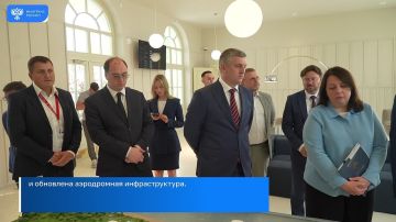 Глава Минтранса Андрей Никитин встретился с Президентом Абхазии Бадрой Гунба