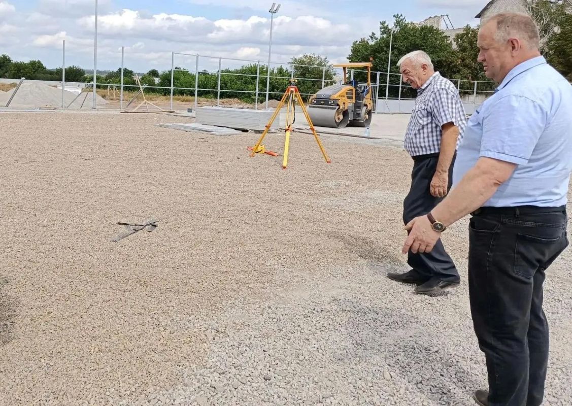 Спорт будущего: в Новоайдаре возводят современный физкультурный комплекс Спорт будущего: в Новоайдаре возводят современный физкультурный комплекс