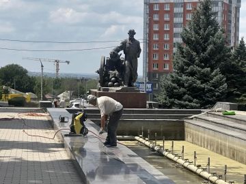 Фонтаны Луганска обслуживают минимум раз в месяц