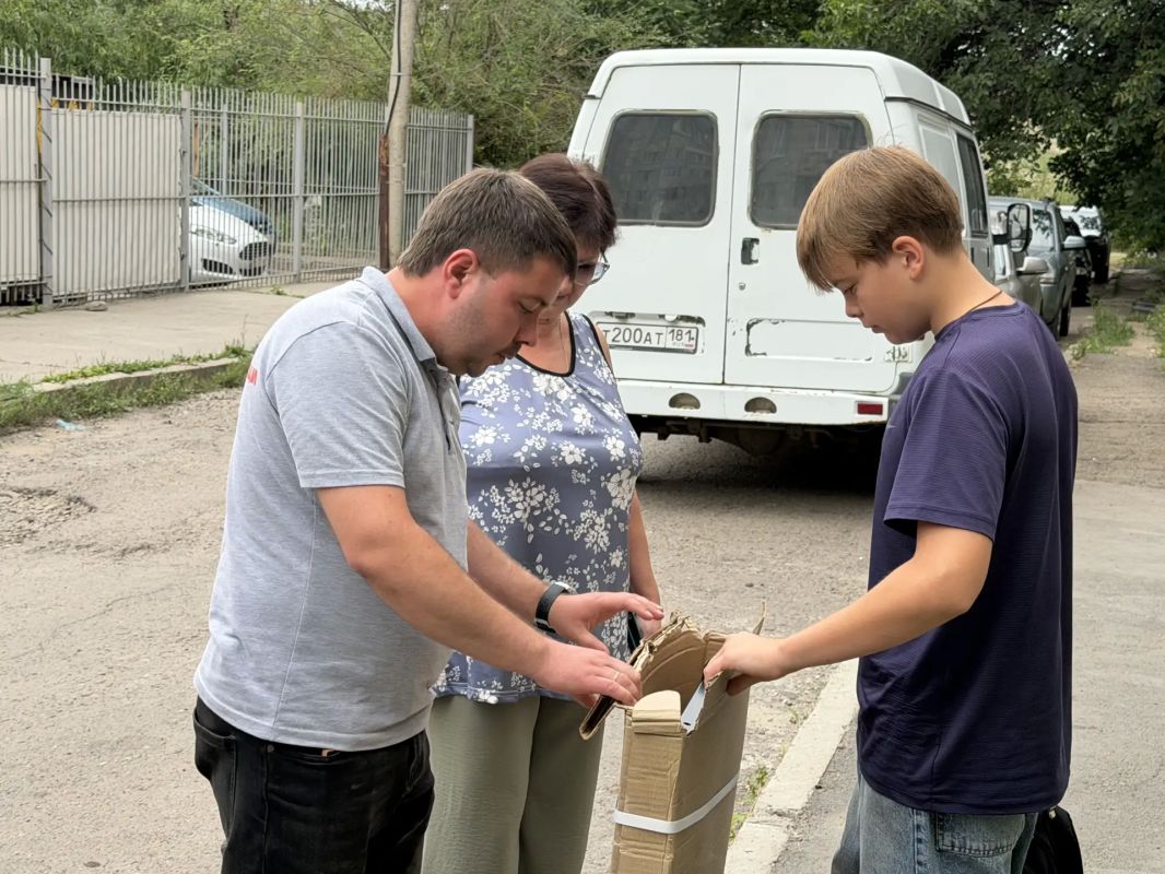 Яков Чернышов поддержал юного спортсмена из Луганска Яков Чернышов поддержал юного спортсмена из Луганска