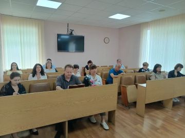 В Администрации города Ровеньки состоялось плановое рабочее совещание
