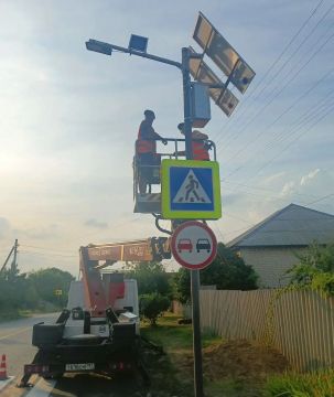 На автодороге 43К-28 Новопсков – Марковка – Меловое ведутся работы по повышению безопасности дорожного движения