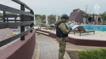 Видео последствий террористического удара по турбазе в Кирилловке в Запорожской области