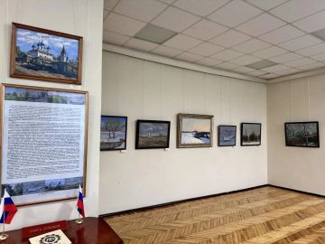 В Луганской галерее искусств открылась выставка «Православные храмы России»: 36 шедевров из 12 регионов