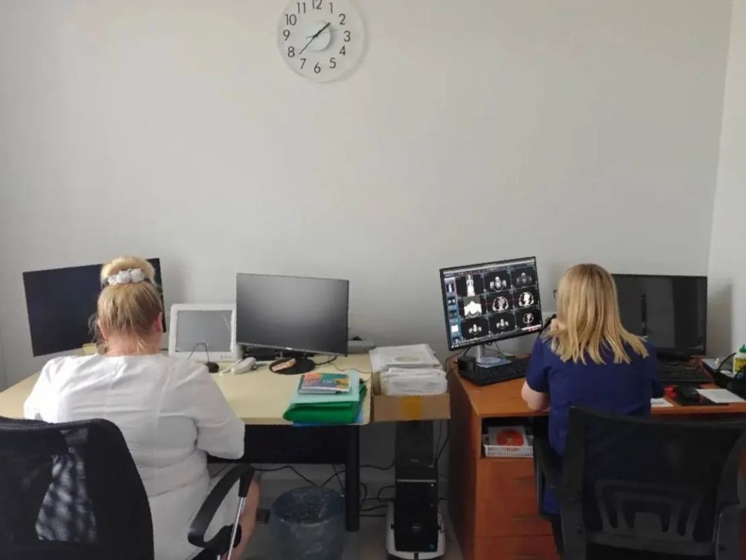 Новый компьютерный томограф начал работу в Алчевском онкодиспансере