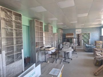 ЦЕНТРАЛЬНАЯ БИБЛИОТЕКА СЛАВЯНОСЕРБСКА ГОТОВИТСЯ К ОТКРЫТИЮ