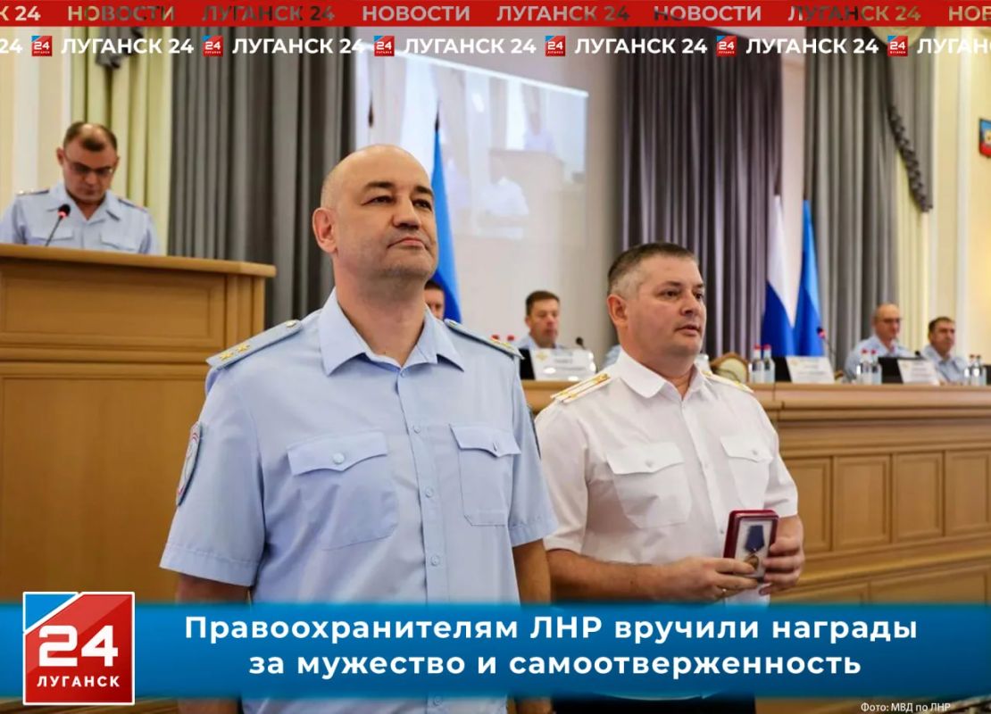 Правоохранителям Республики вручили награды за мужество и самоотверженность