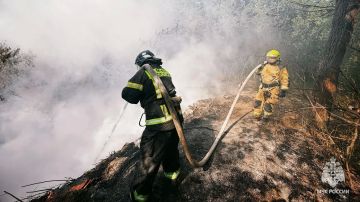 За сутки в республике ликвидировали 9 пожаров